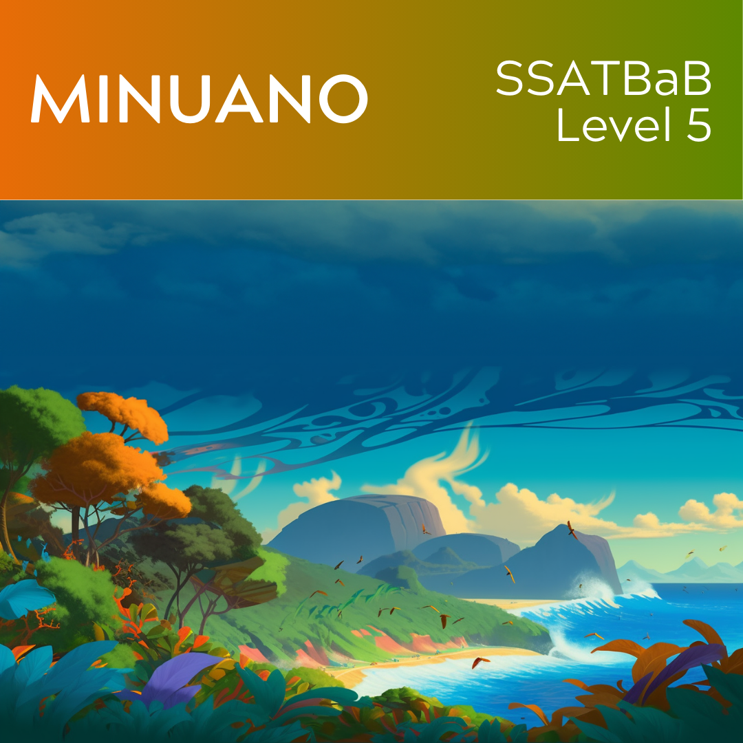 Minuano ('23 Wordless Version) (SSATBaB - L5)