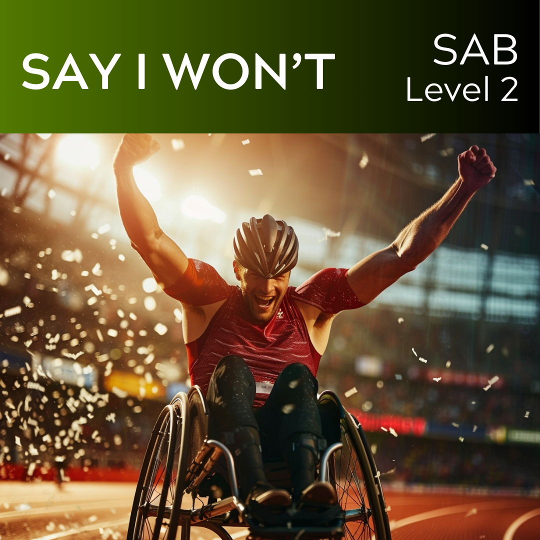 Sag, ich werde nicht (SAB – L2) Starter-Serie