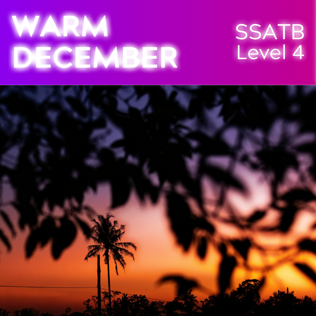 Warmer Dezember (SSATB - L4)