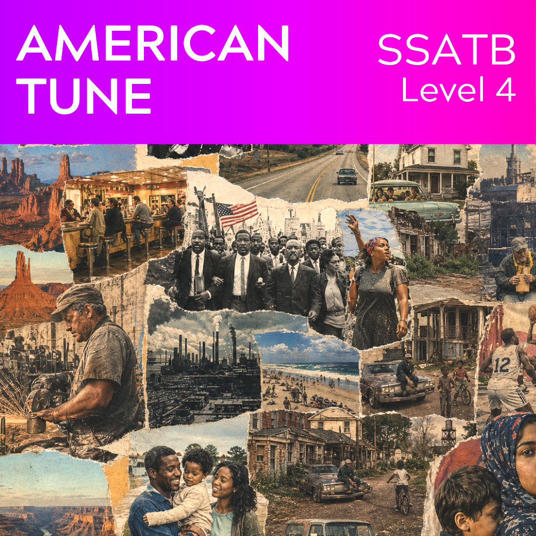 Amerikanische Melodie (SSATB - L4)