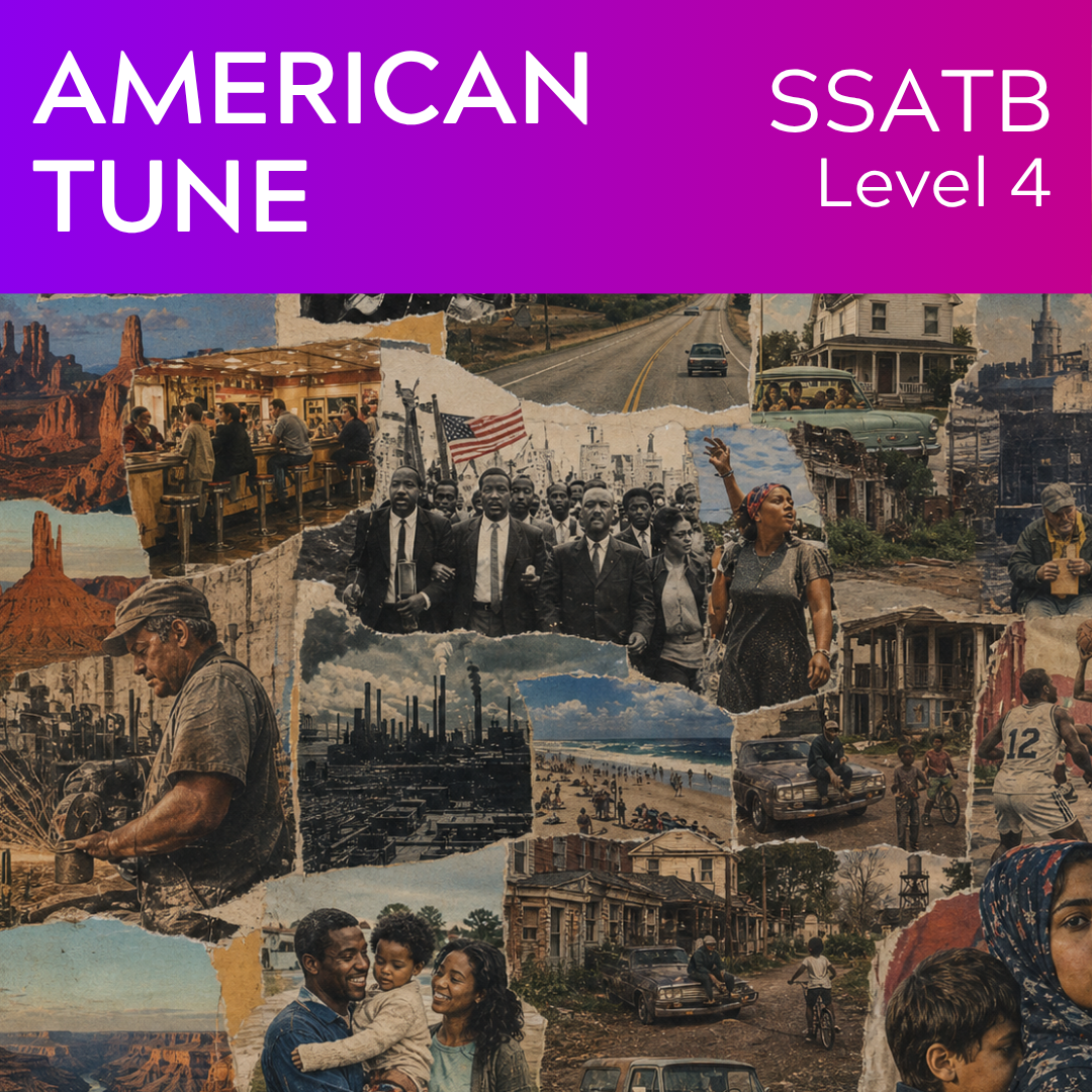 Amerikanische Melodie (SSATB - L4)