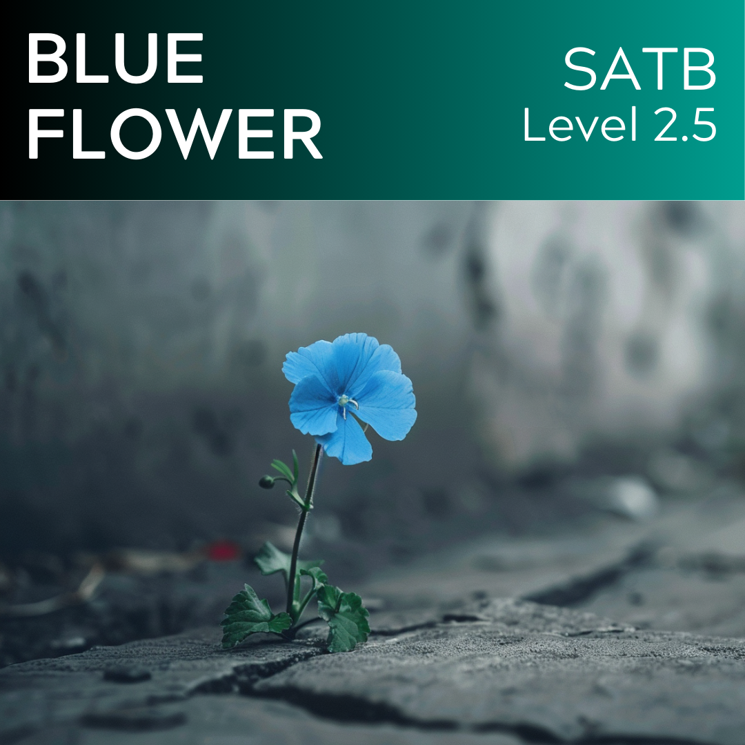 Blaue Blume (SATB - L2,5)