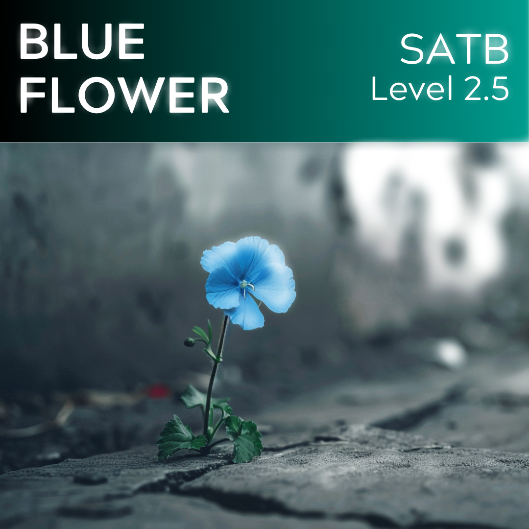 Blaue Blume (SATB - L2,5)