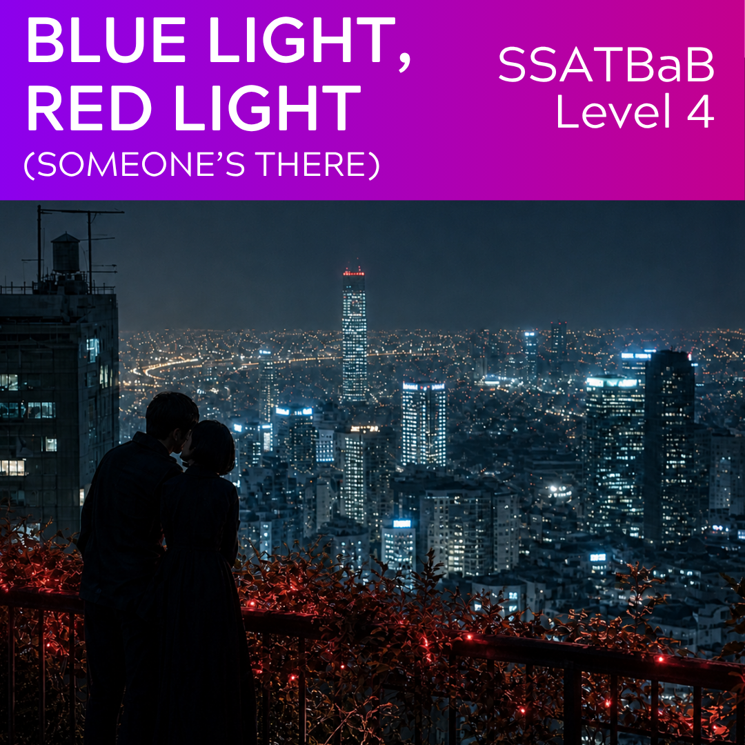 Blaues Licht, rotes Licht (Jemand ist da) (SSATBaB - L4)