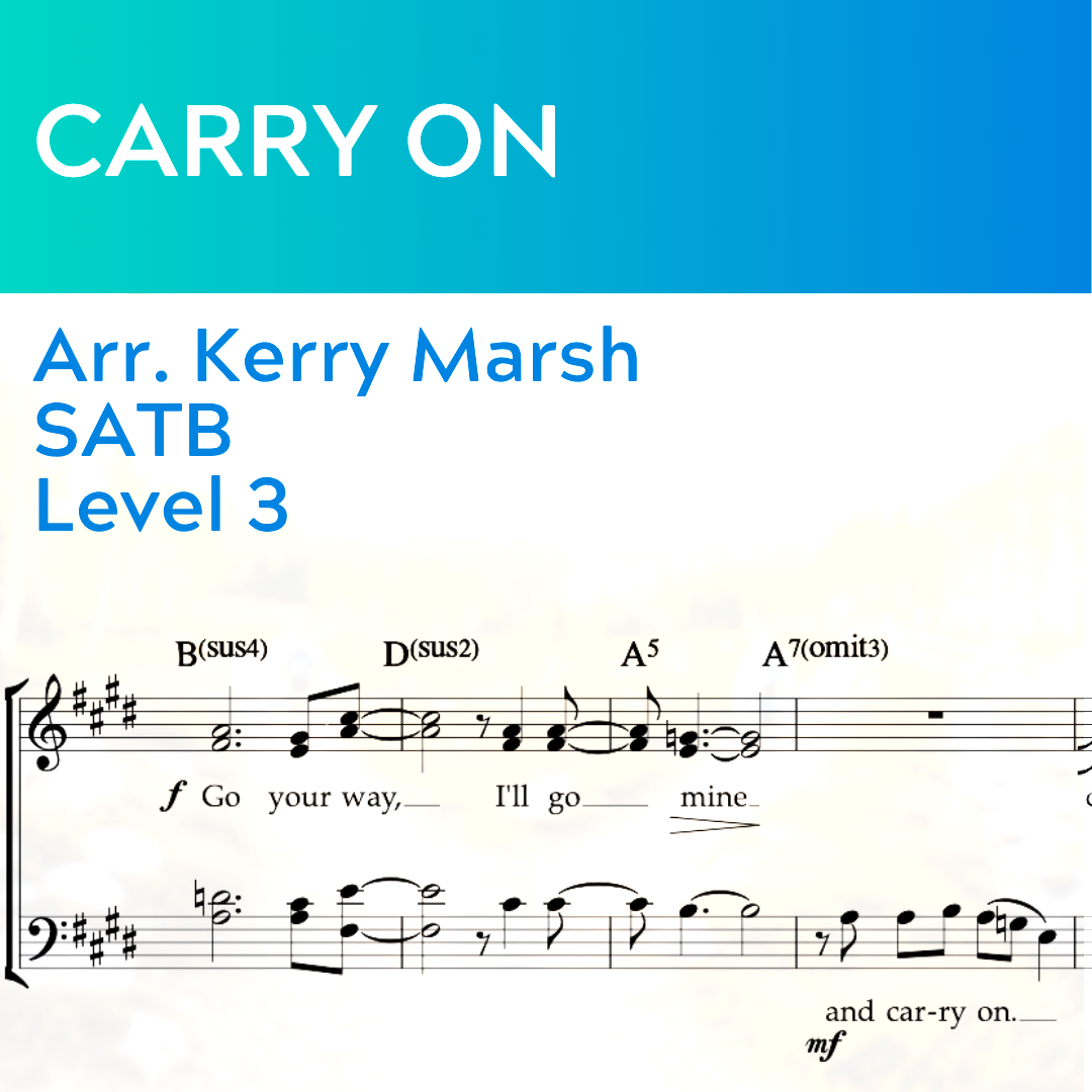 Carry On (SATB - L3)