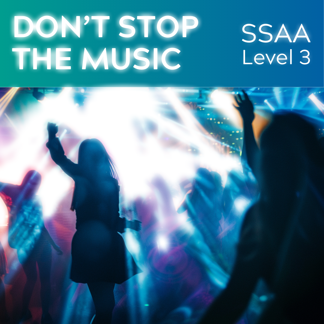 Hör nicht mit der Musik auf (SSAA – L3)