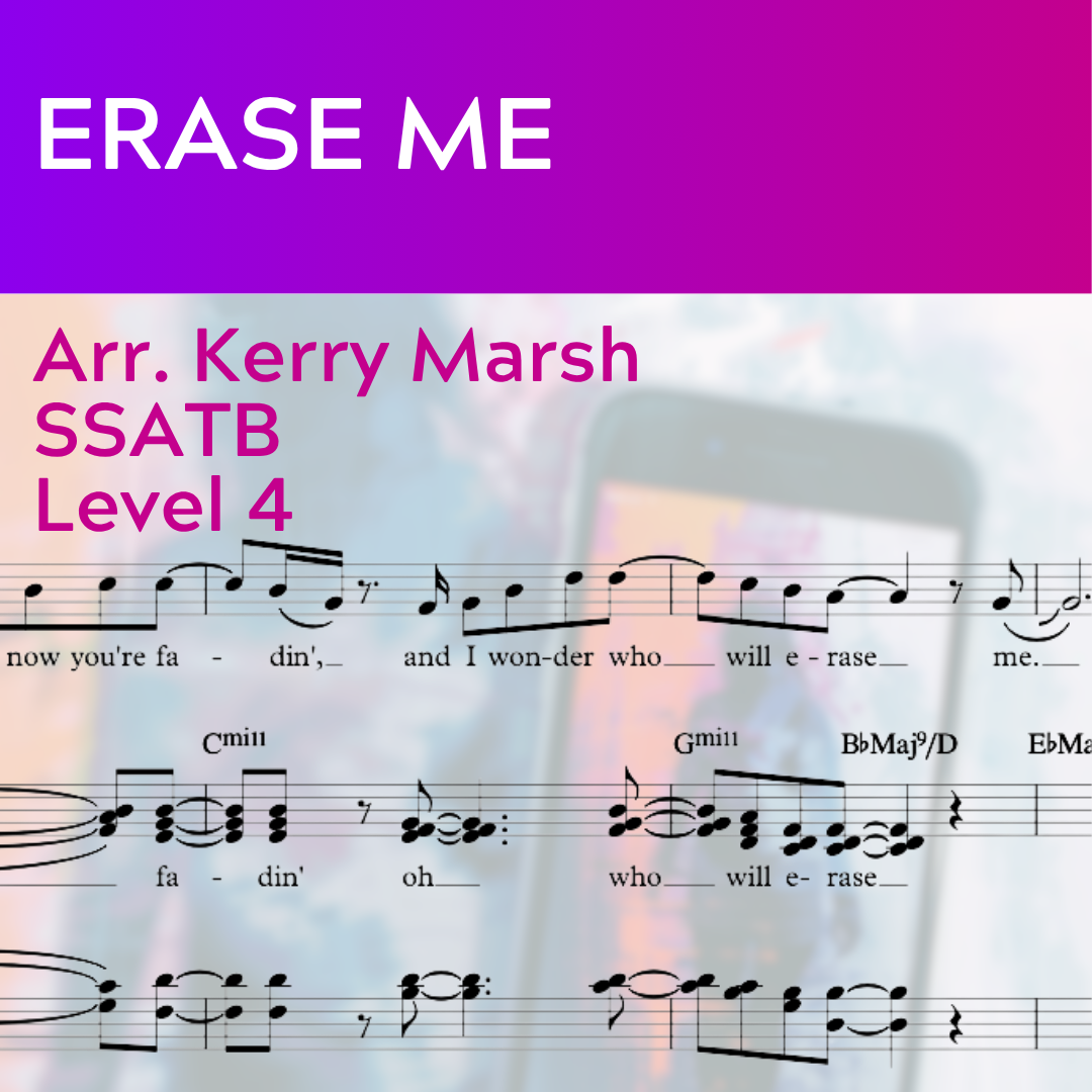 Erase Me (SSATB - L4)