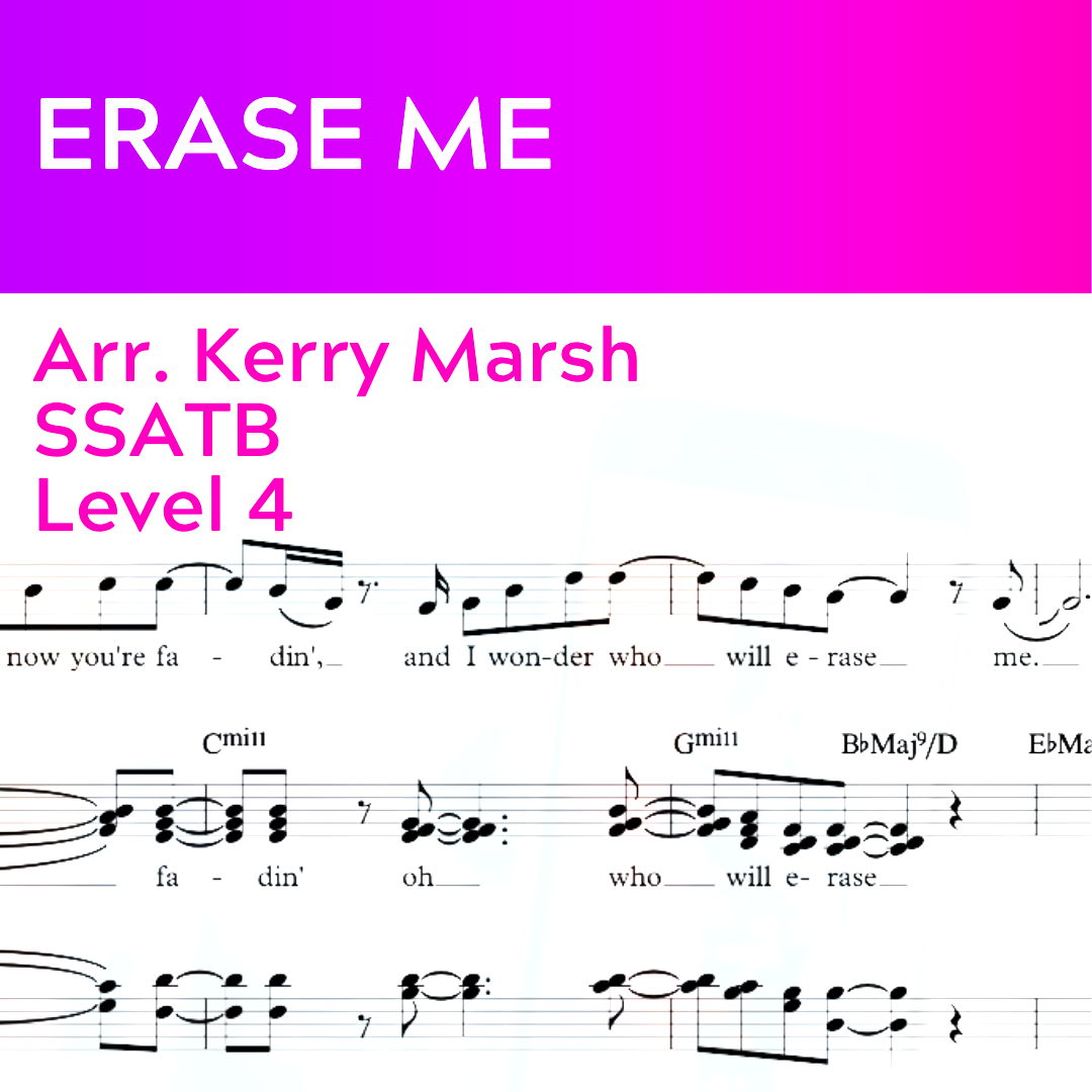 Erase Me (SSATB - L4)