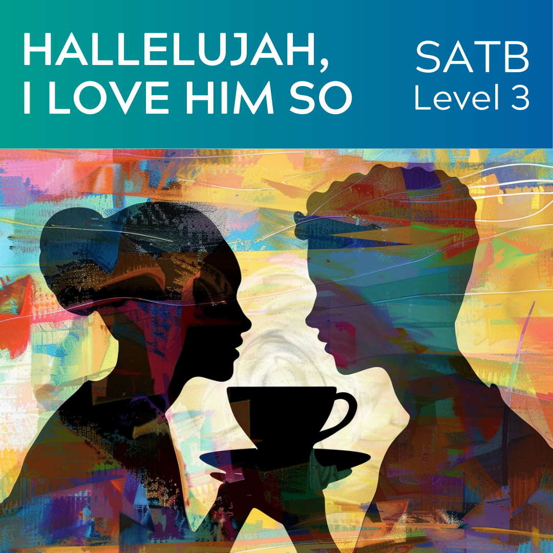 Hallelujah I Love Him So (SATB mit Hörnern – L3)