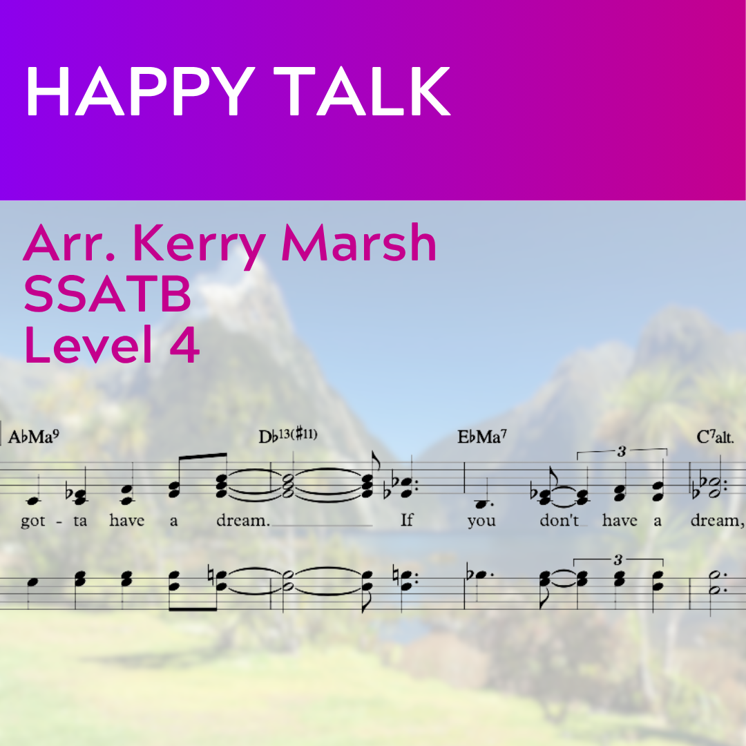 Happy Talk (SSATB - L4)