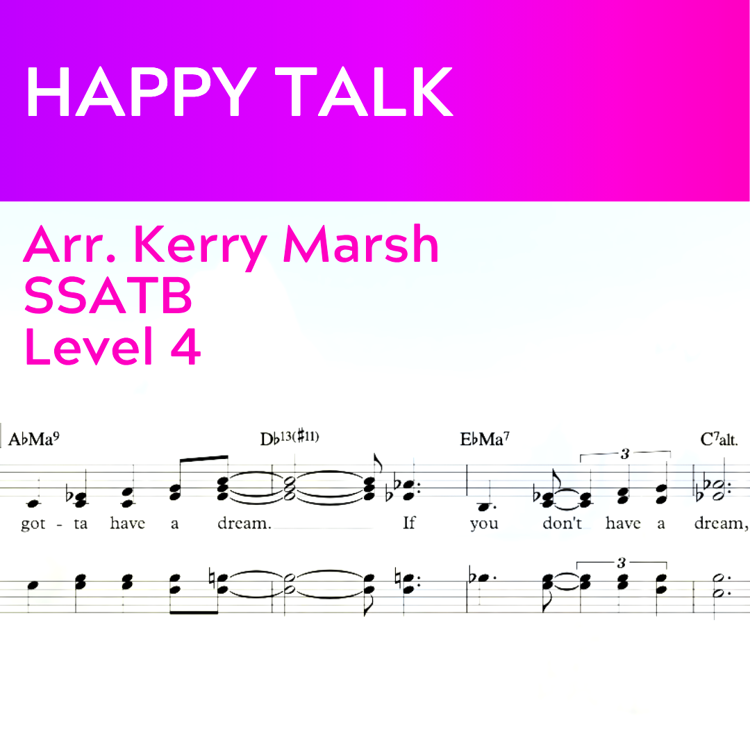 Happy Talk (SSATB - L4)