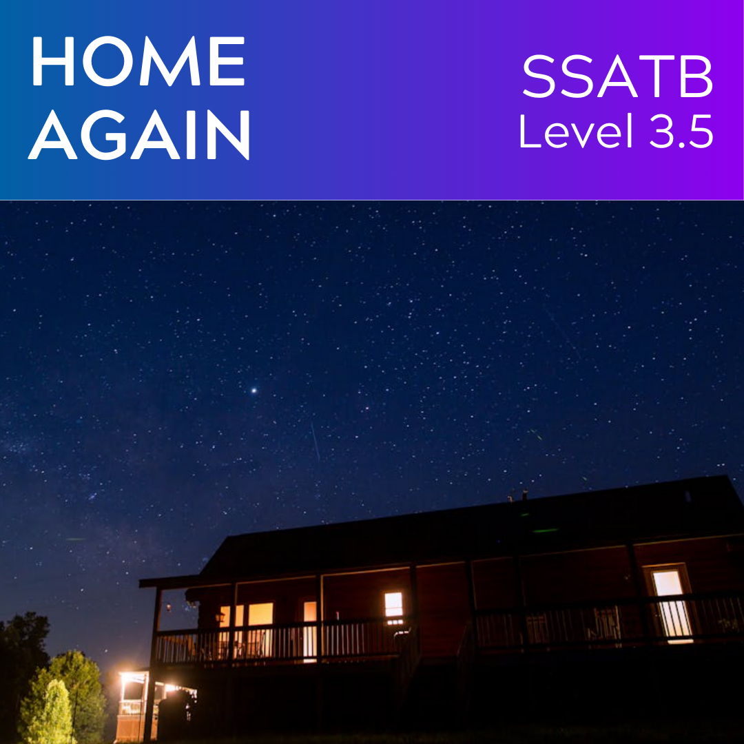 Wieder zu Hause (SSATB - L3.5)