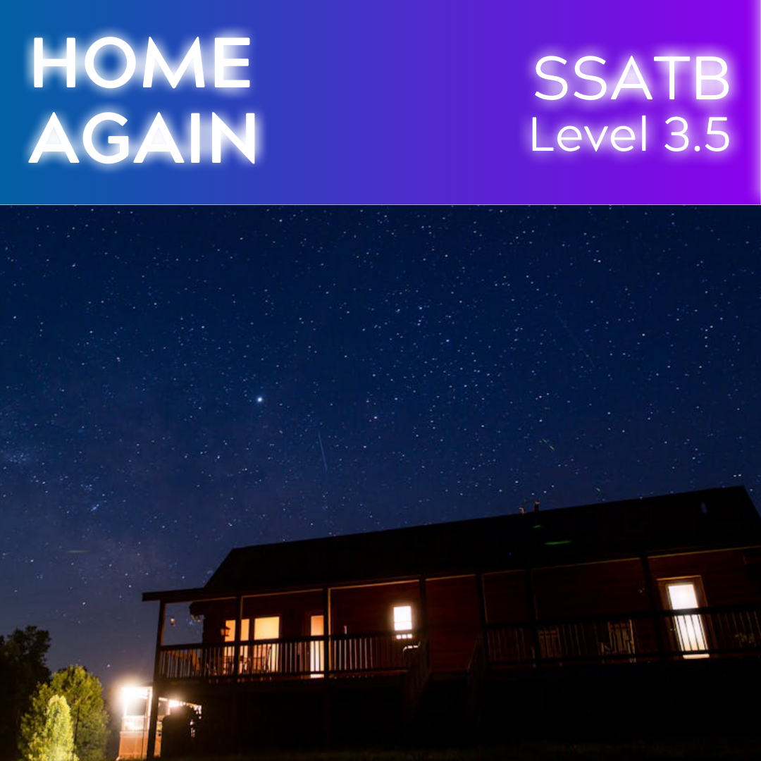 Home Again (SSATB - L3.5)