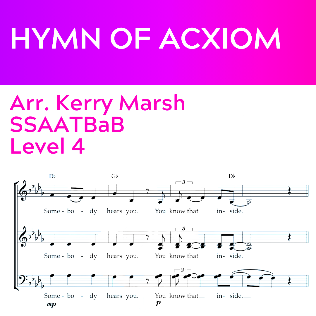 Hymne von Acxiom (SSAAATBaB - L4)