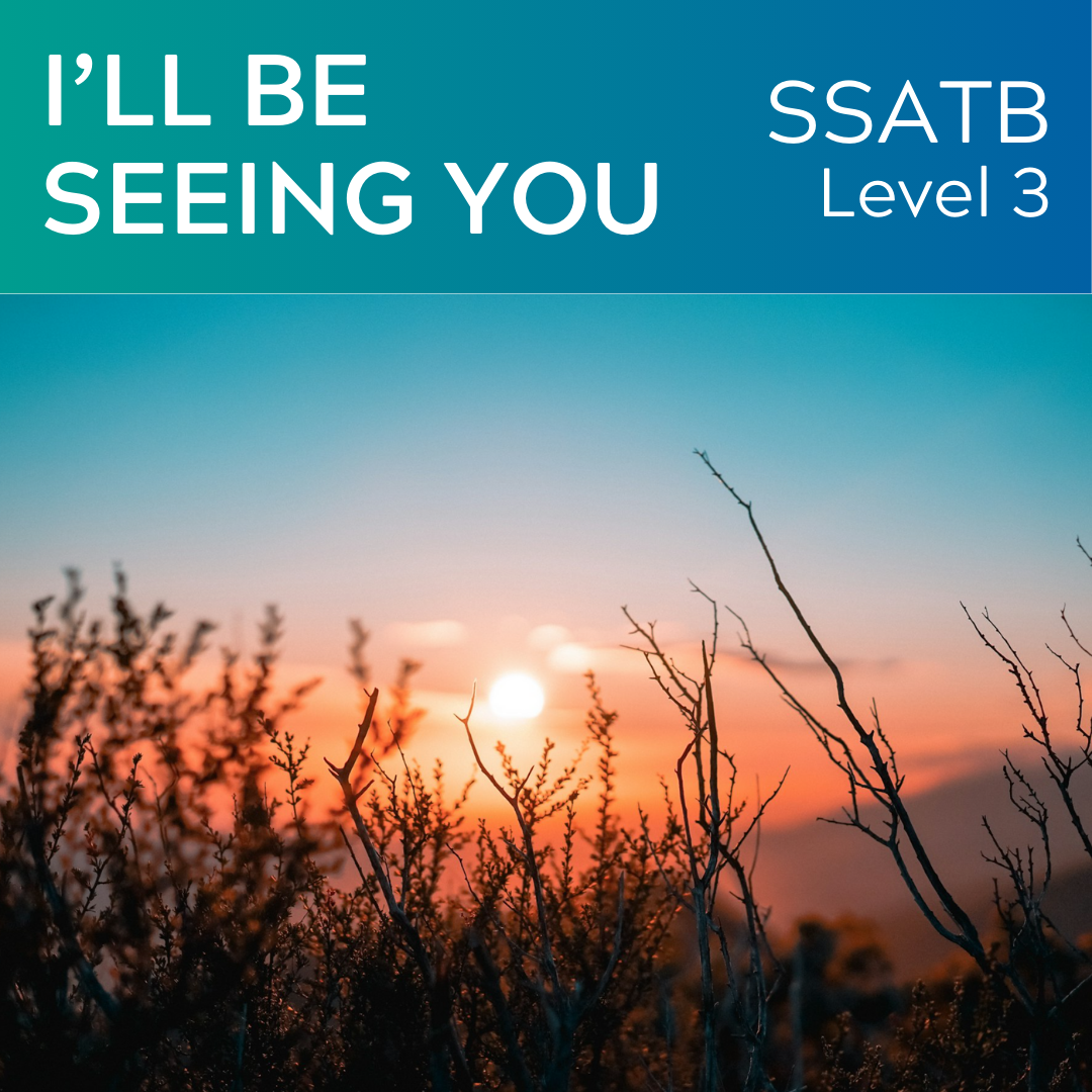 Ich werde dich sehen (SSATB - L3)
