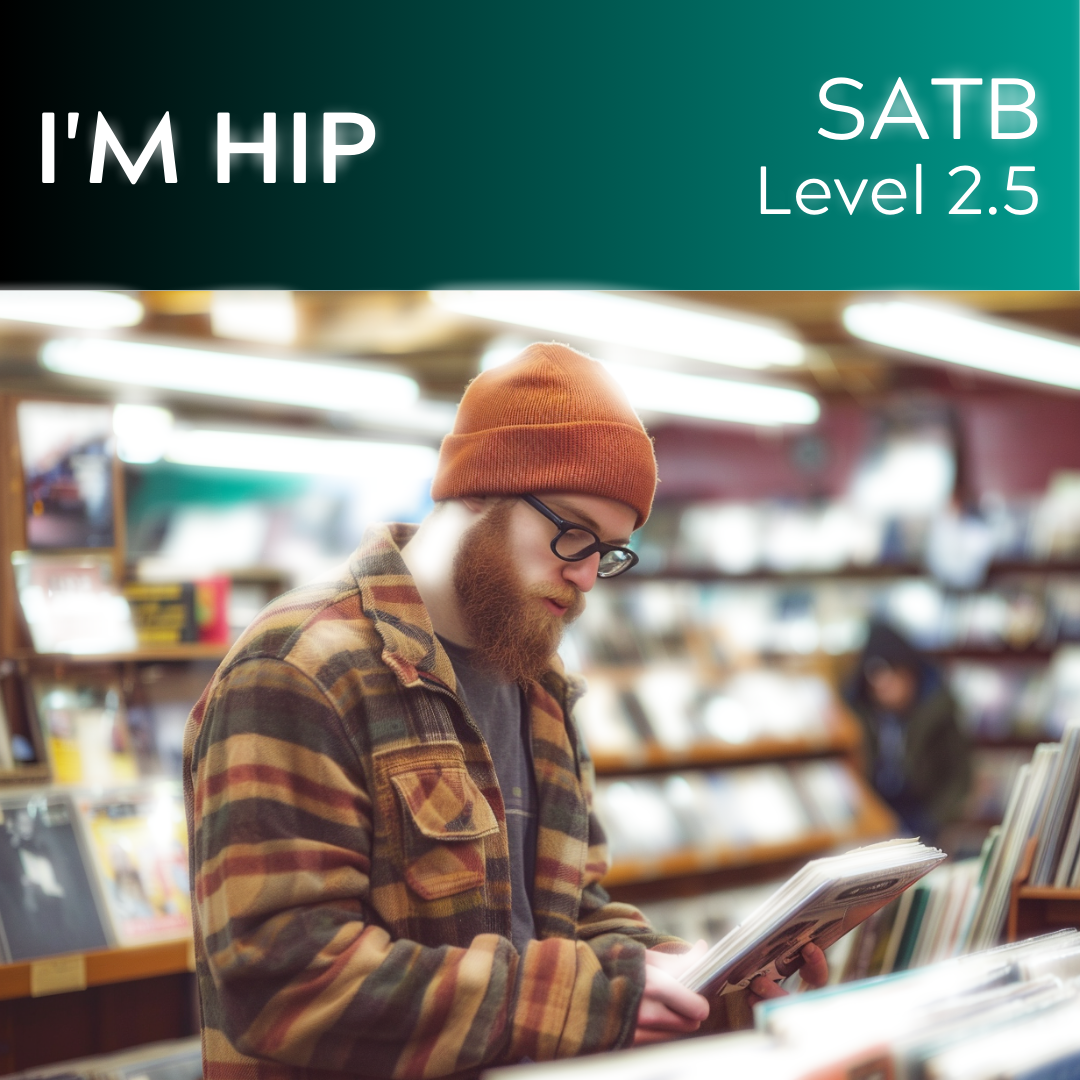 Ich bin hip (SATB - L2.5)