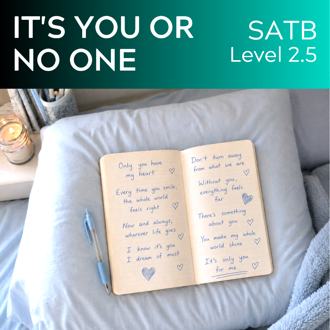 It's You or No One (SATB- L2.5)