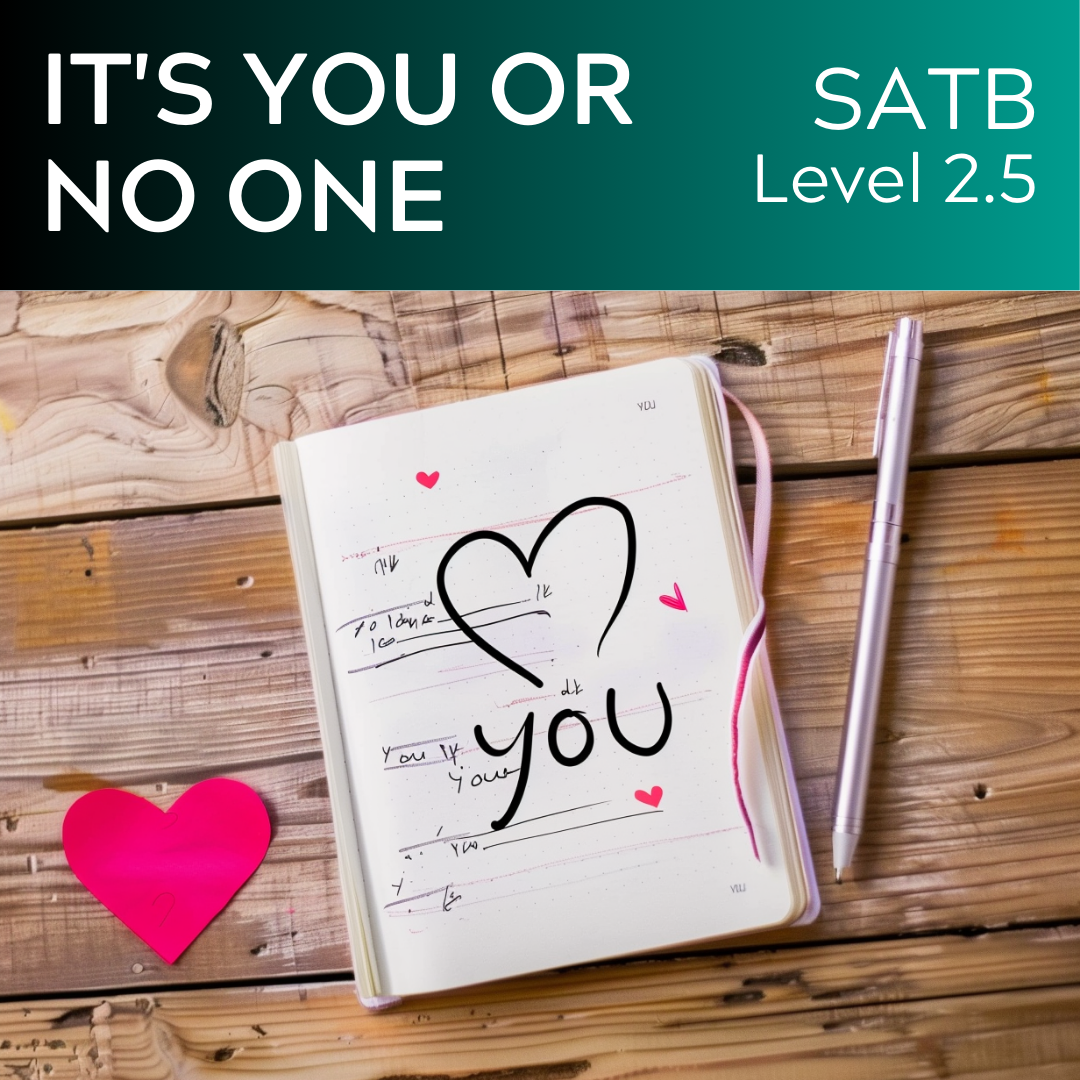It's You or No One (SATB-L2.5)