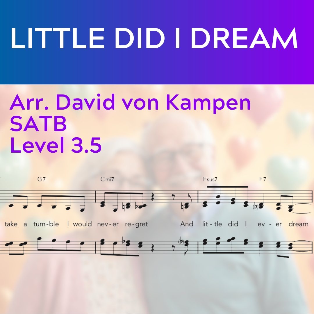 Little Did I Dream (SATB - L3.5)