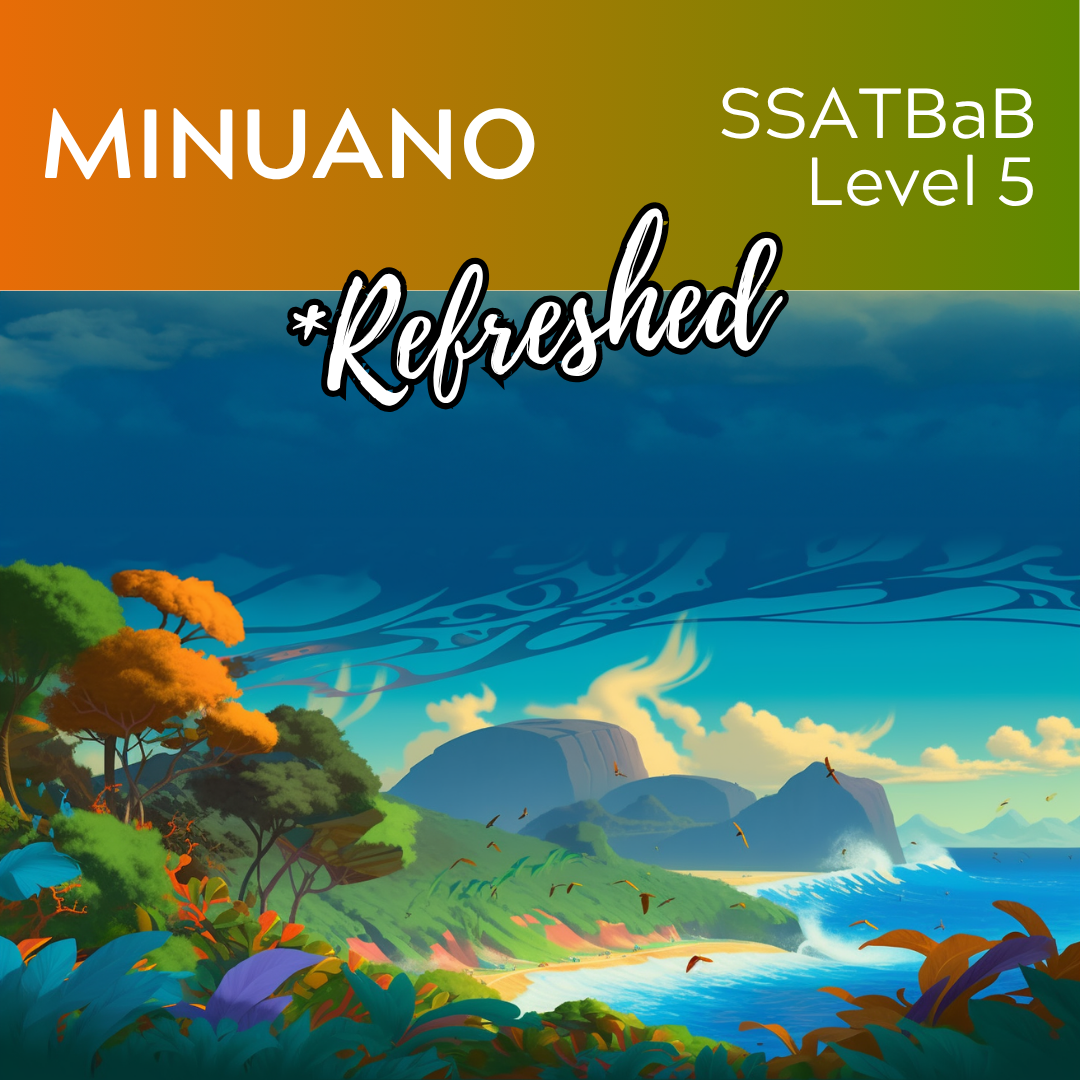 Minuano "Refreshed" (Wordless Version) (SSATBaB - L5)