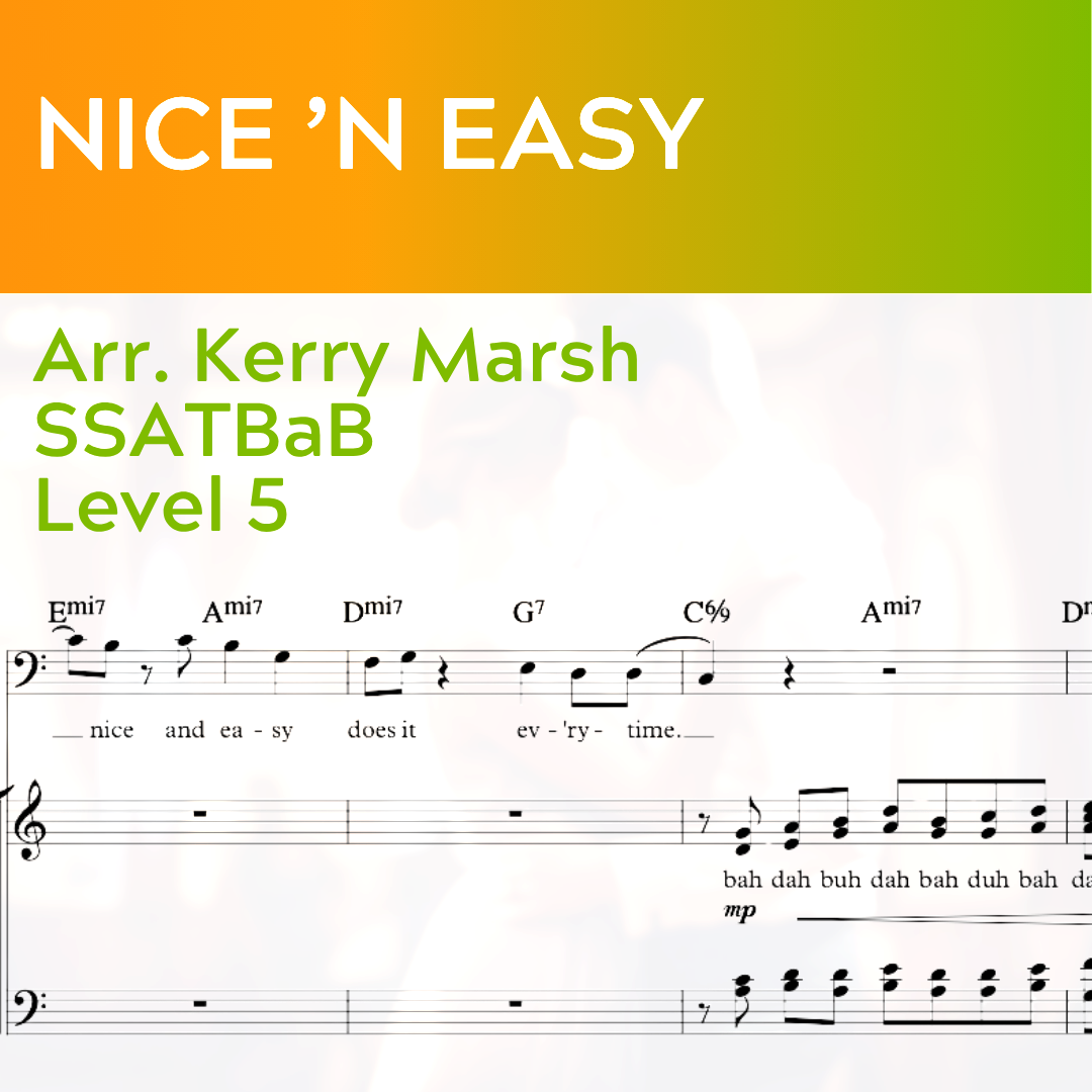 Nice 'n Easy (SSATBaB - L5) A-cappella-Version