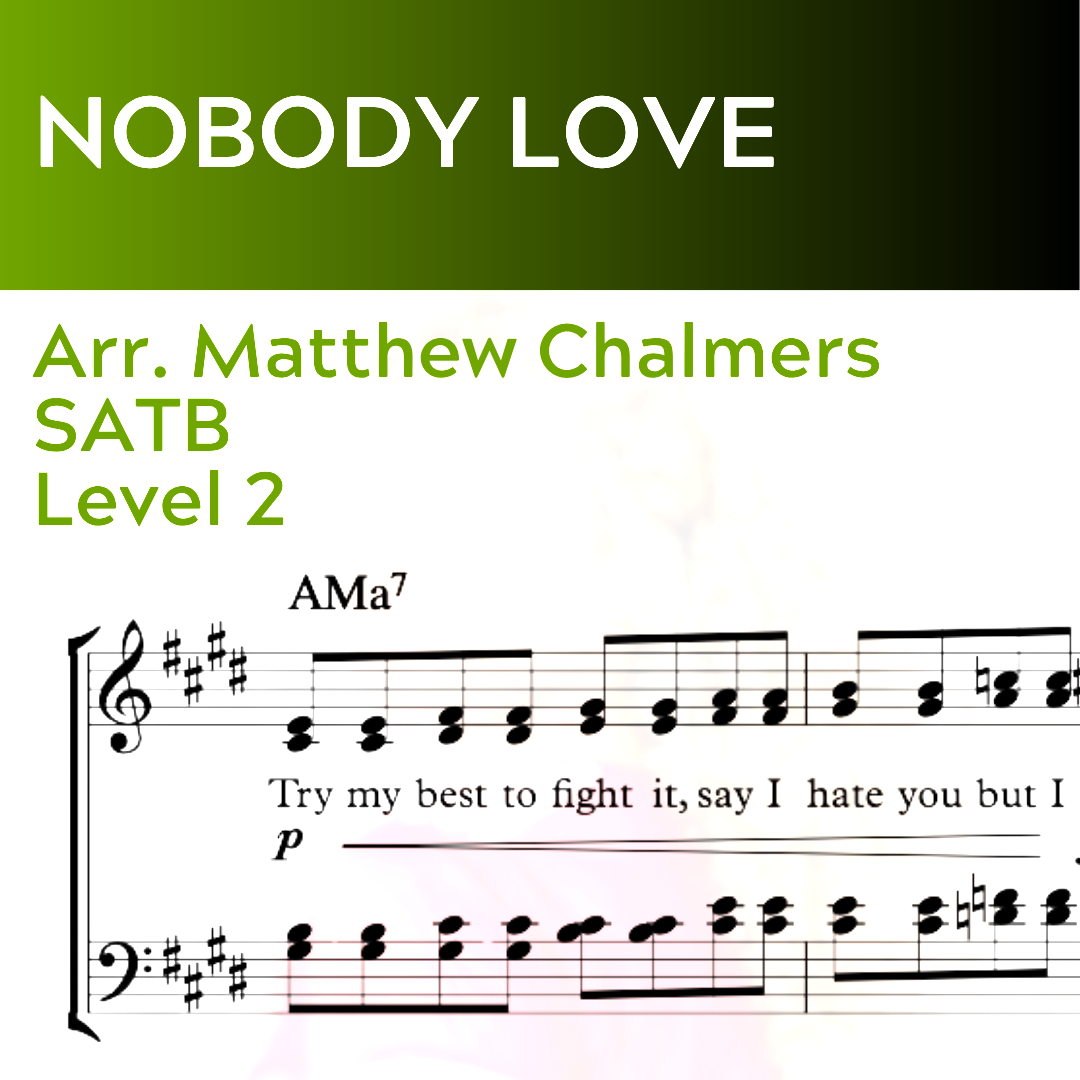 Nobody Love (SATB - STARTER SERIES L2)