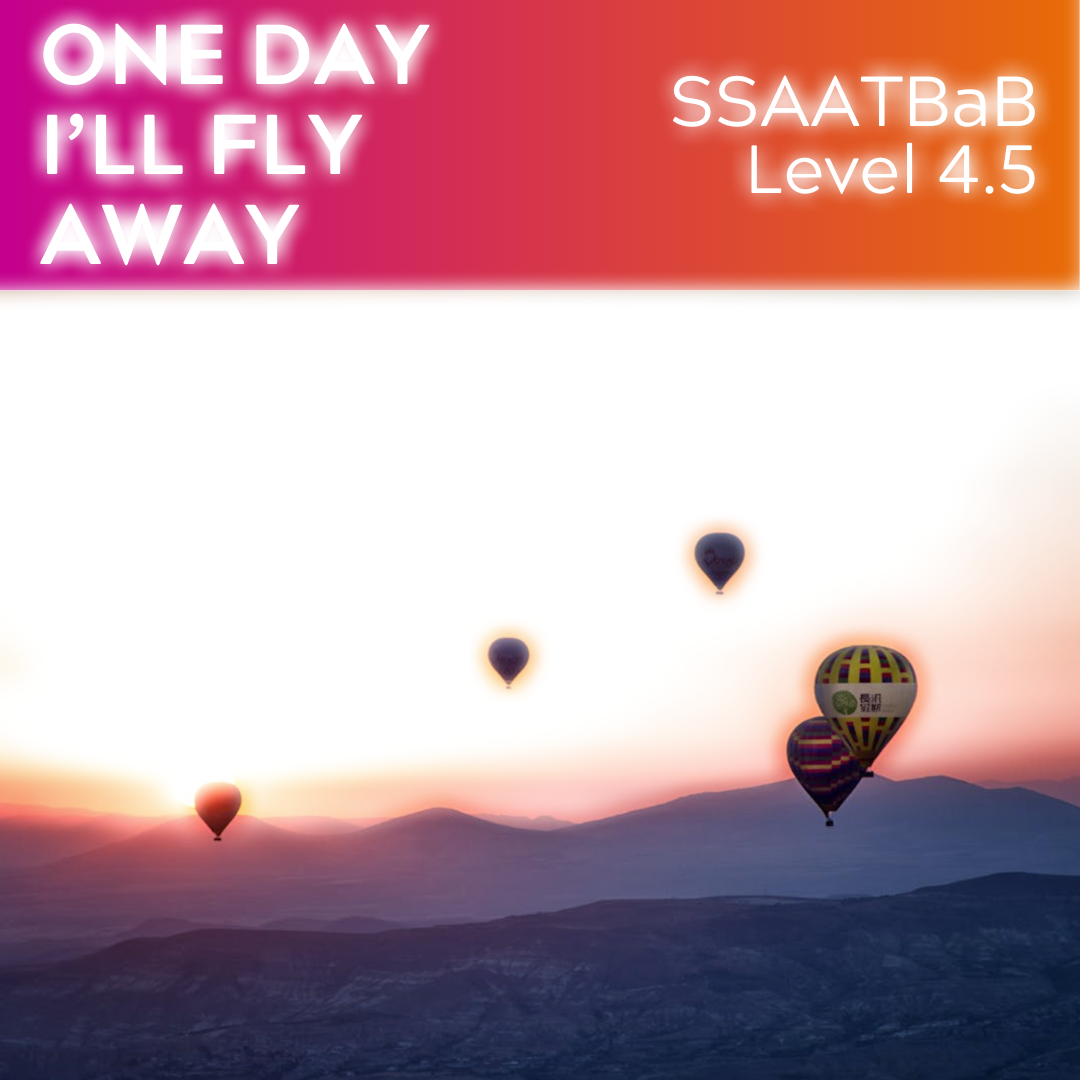 One Day I'll Fly Away (SSAATBaB - L4.5)