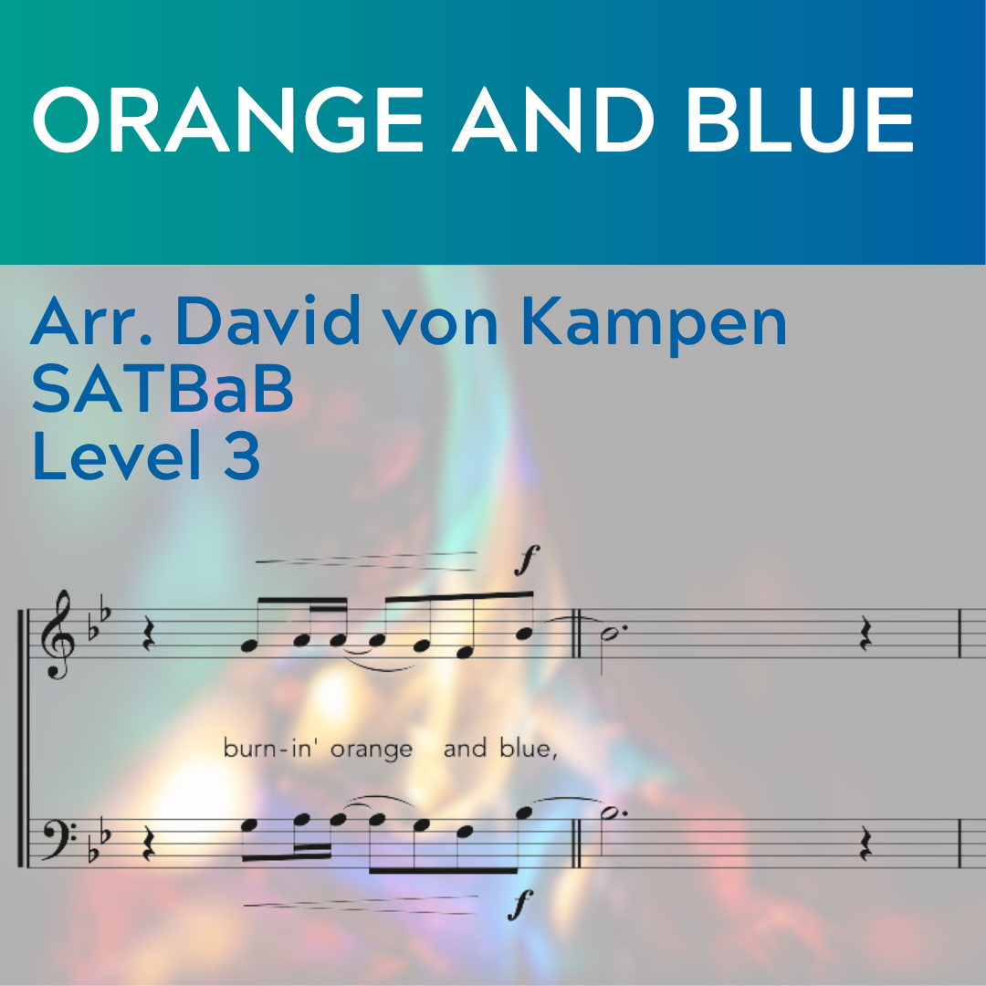 Orange und Blau (SATBaB - L3)