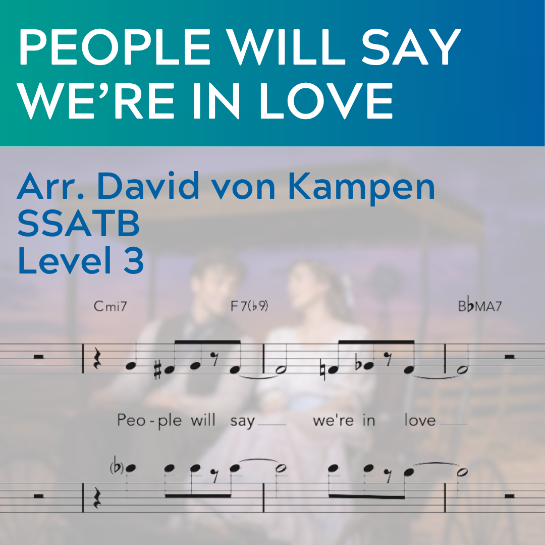 People Will Say We're In Love (SSATB - L3)