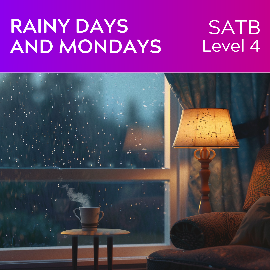 Rainy Days and Mondays (SATB - L4)