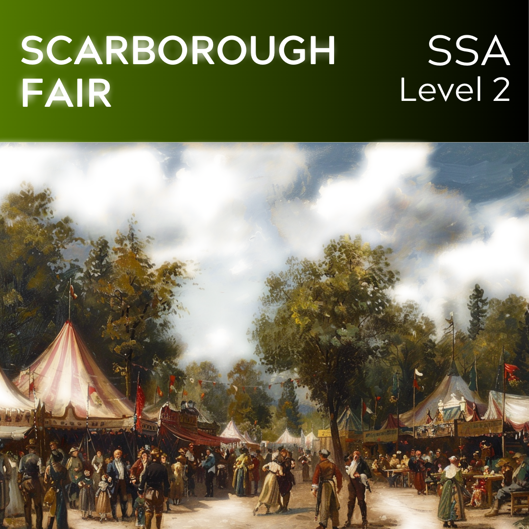Scarborough Fair (SSA mit optionalem Klavier – L2) STARTER-SERIE