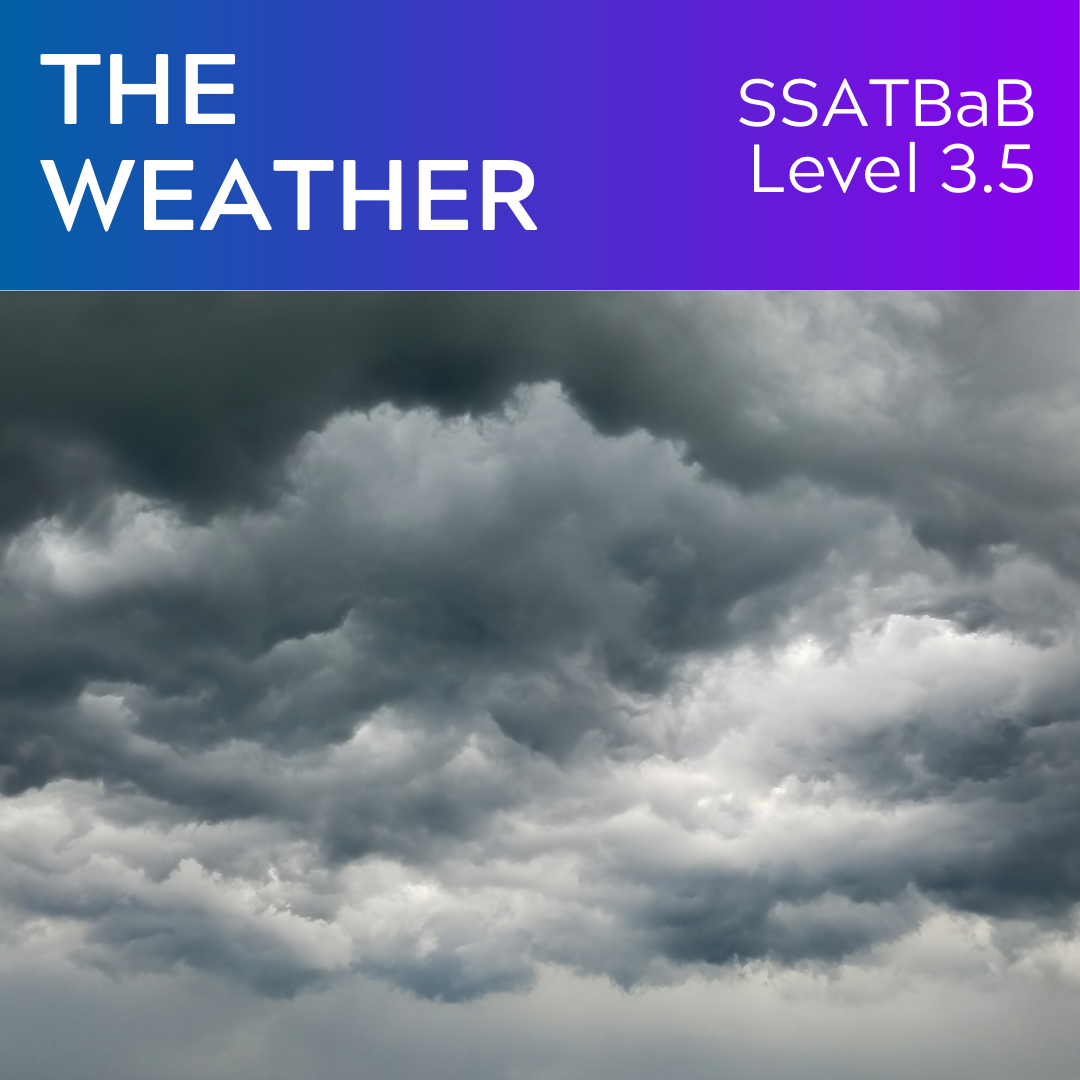 The Weather (SSATBaB - L3.5)
