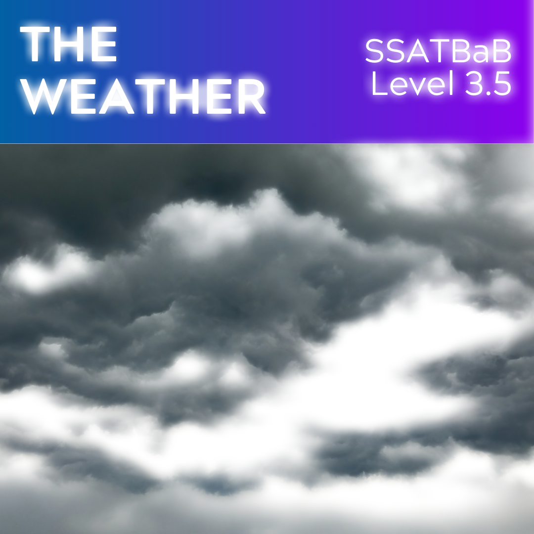 The Weather (SSATBaB - L3.5)