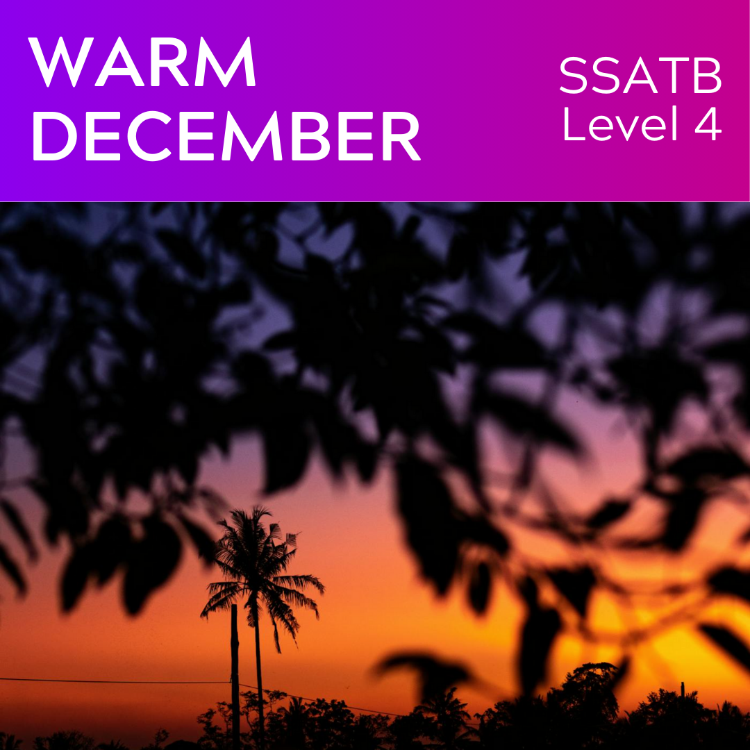 Warmer Dezember (SSATB - L4)