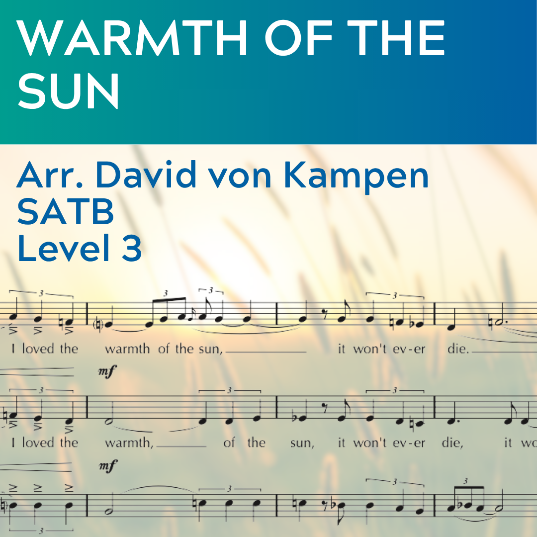 Wärme der Sonne (SATB - L3)