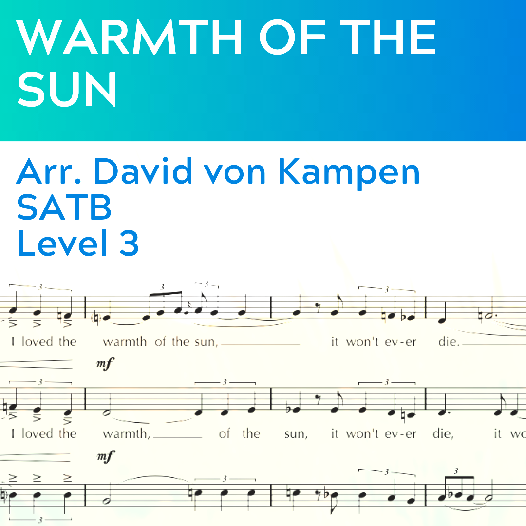 Wärme der Sonne (SATB - L3)