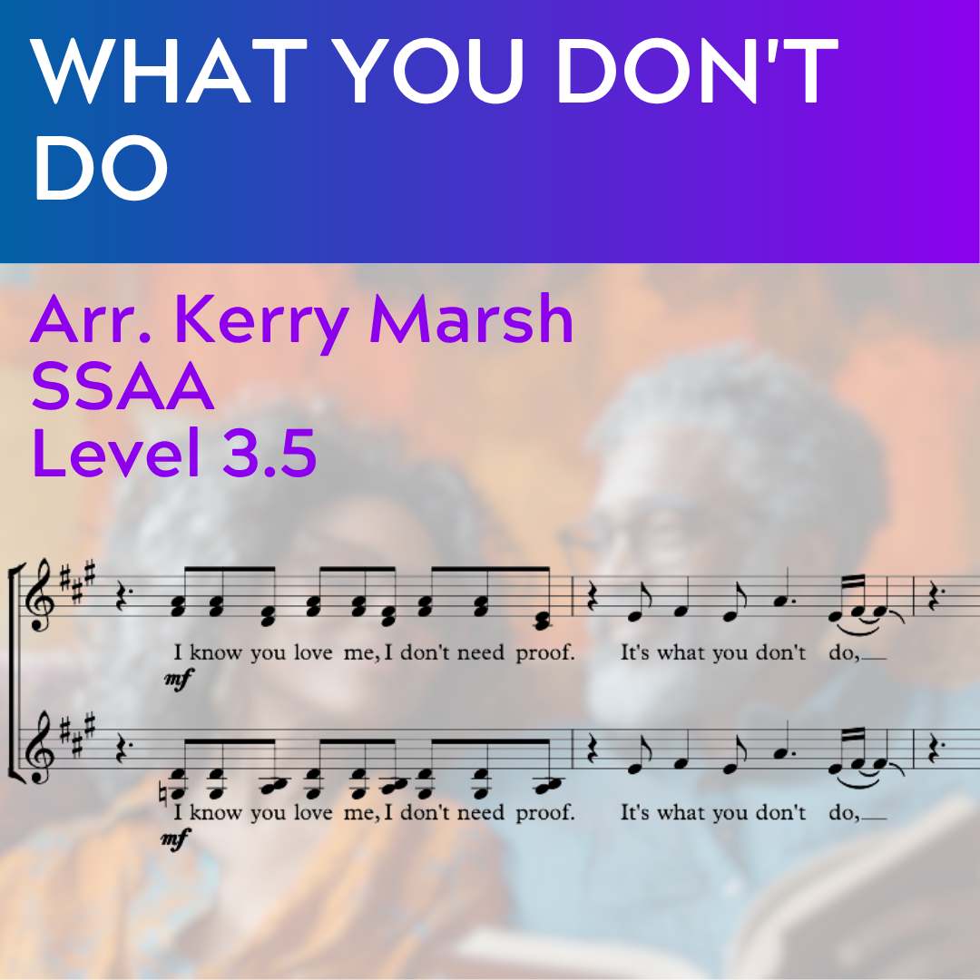 What You Don't Do (SSAA - L3.5)