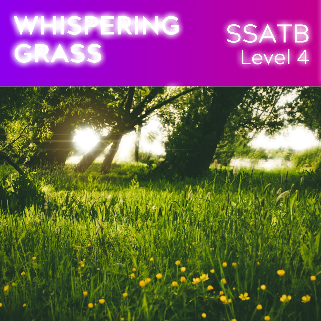 Flüsterndes Gras – (SSATB L4)